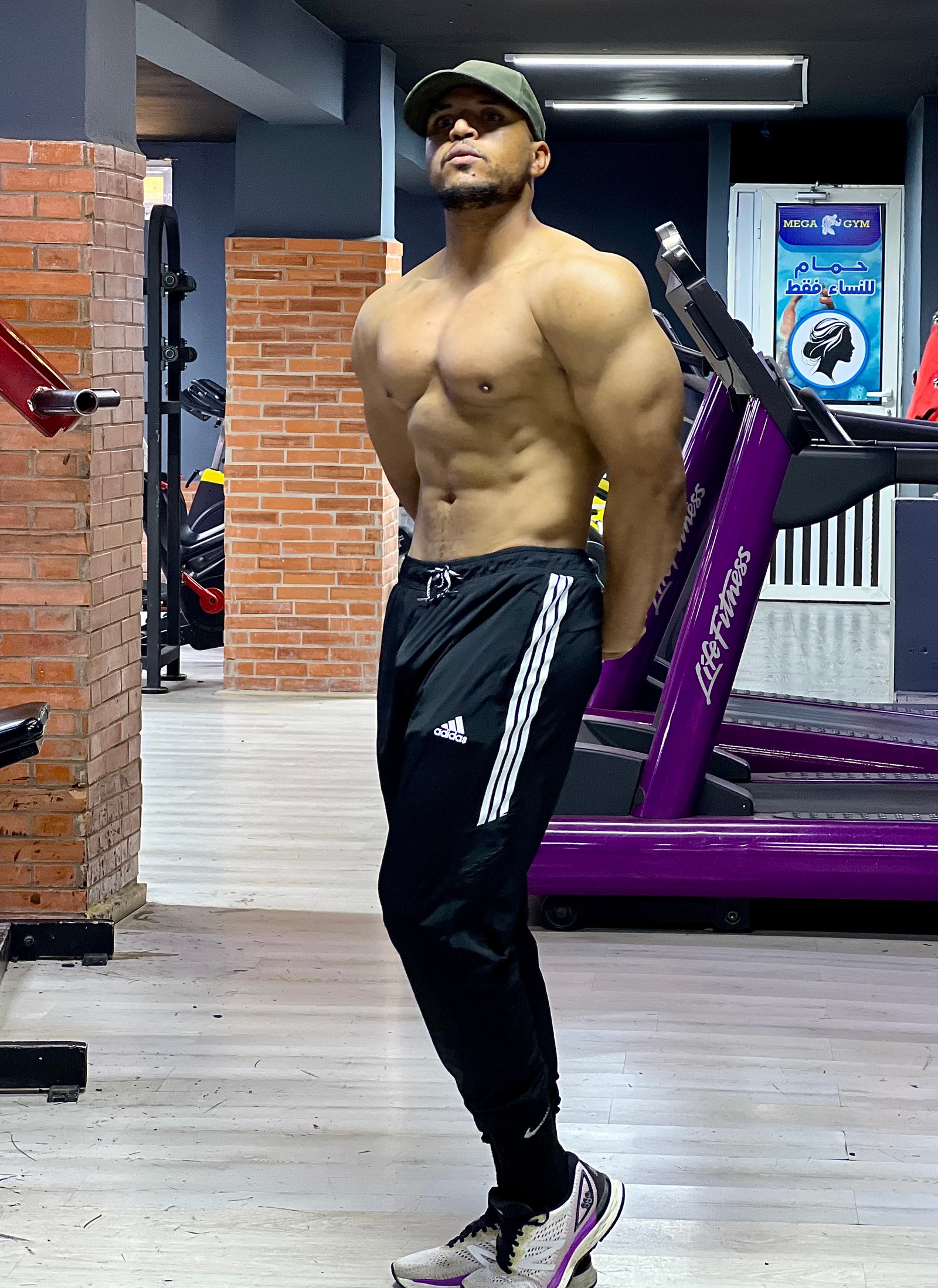 Mouaad Rouabzi, Coach fitness musculation and kickboxing — Marrakech